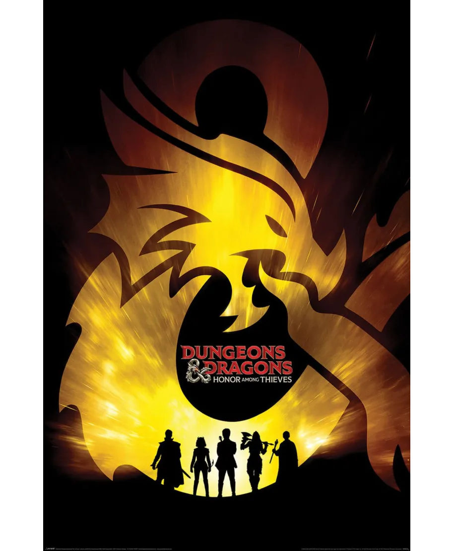 Dungeons and Dragons Ampersand Radiance - plakat