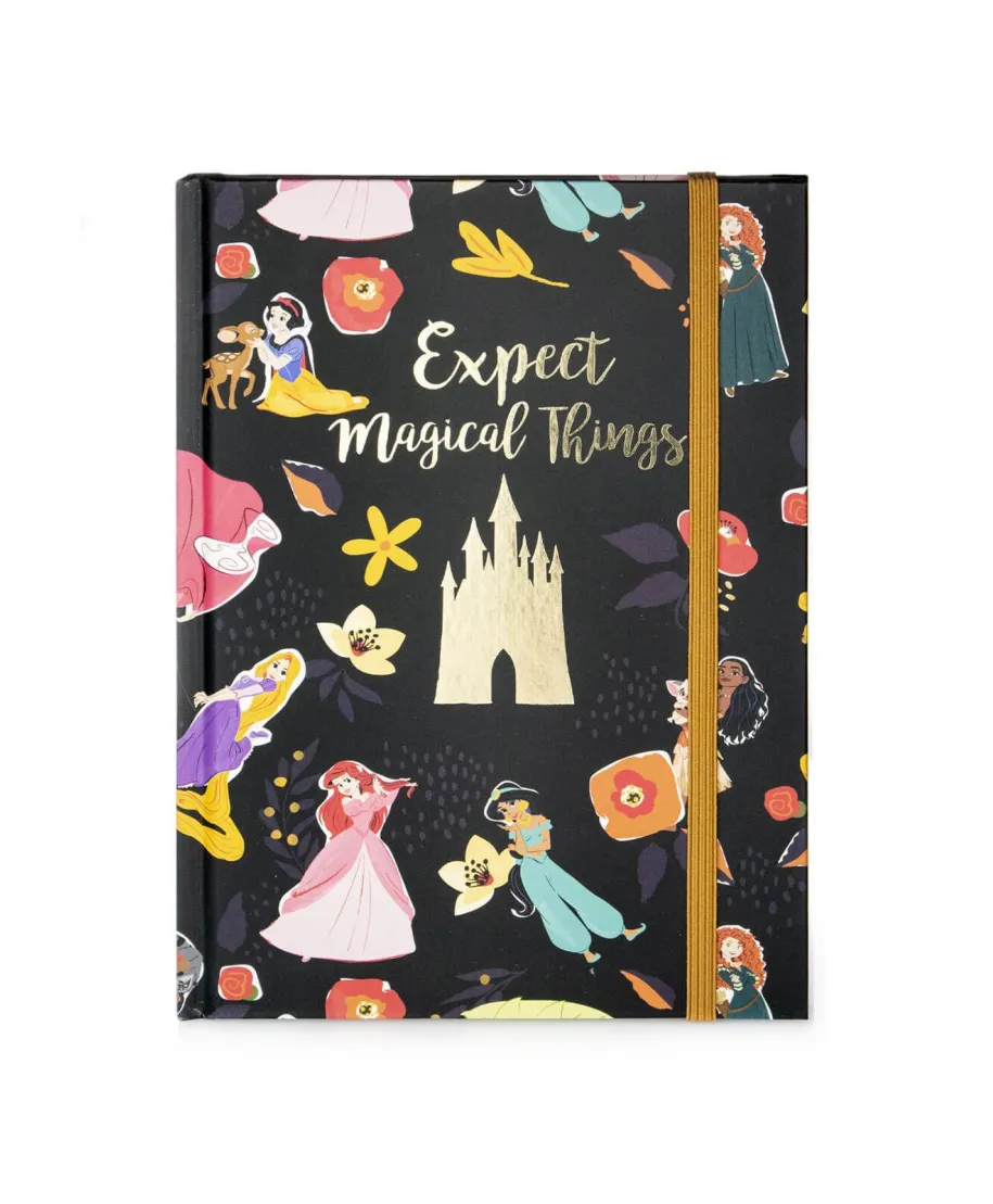 Disney Princess Expect Magical Things - notes A5 z gumką