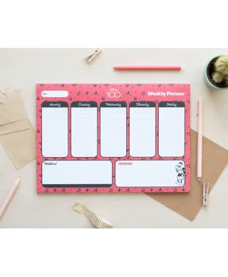 Disney Mickey - planer tygodniowy A4