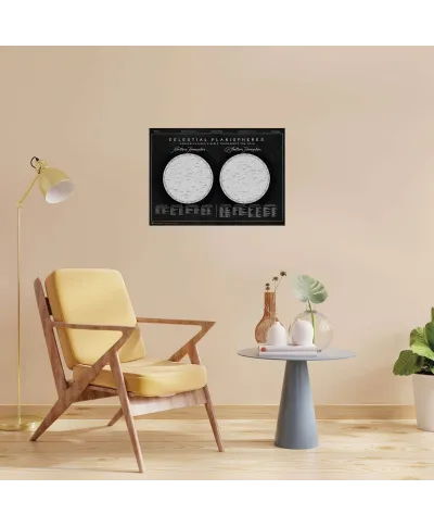 Konstelacje - plakat świecący w ciemności