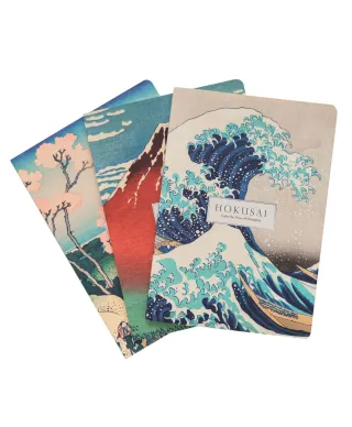 Hokusai - 3 zeszyty A5