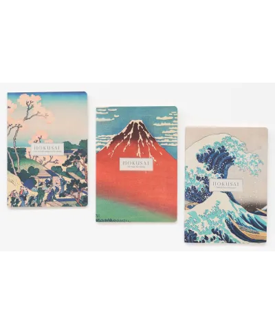 Hokusai - 3 zeszyty A5