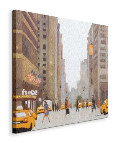 7th Avenue - New York - Obraz na płótnie