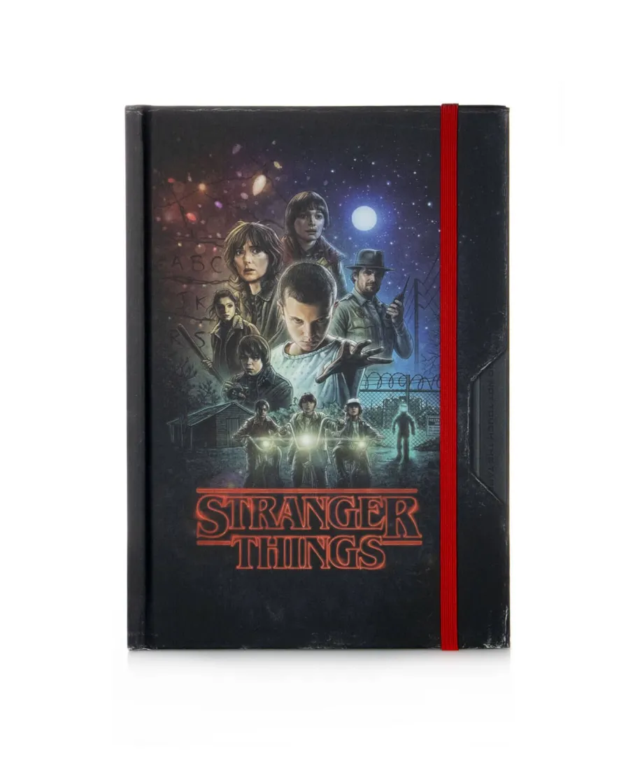Stranger Things S1 VHS - notes A5 z gumką