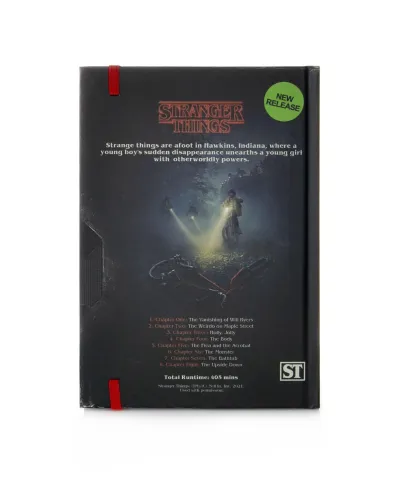 Stranger Things S1 VHS - notes A5 z gumką
