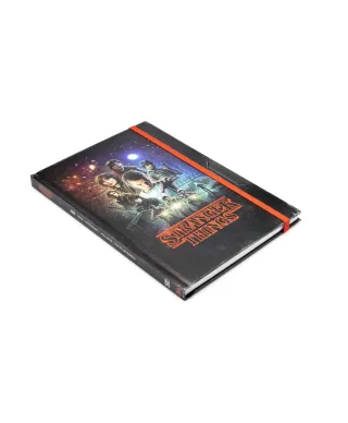 Stranger Things S1 VHS - notes A5 z gumką