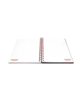 Stranger Things 4 Vecna - notes A5 kołozeszyt z metaliczną okładką