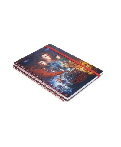 Stranger Things 4 Vecna - notes A5 kołozeszyt z metaliczną okładką