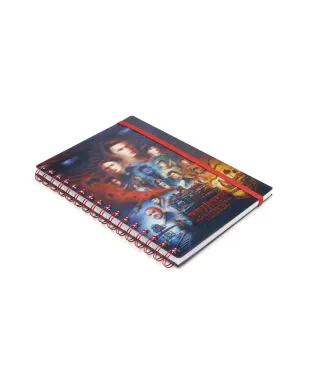 Stranger Things 4 Vecna - notes A5 kołozeszyt z metaliczną okładką