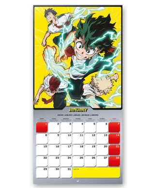 My Hero Academia - kalendarz 2024