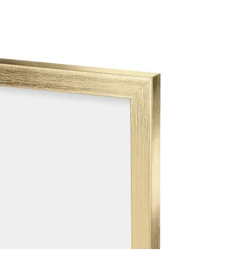 Ramka na zdjęcia 15x21 cm z podpórką Złota