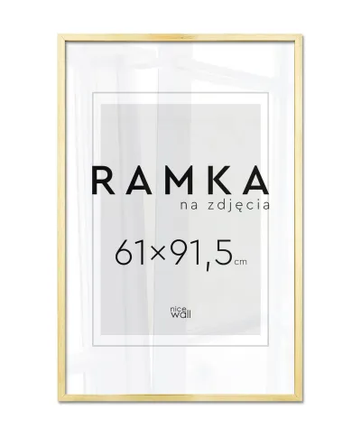 Ramka na zdjęcia 61x91,5 cm Złota