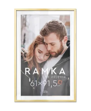 Ramka na zdjęcia 61x91,5 cm Złota