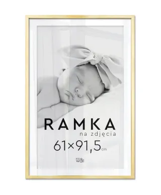 Ramka na zdjęcia 61x91,5 cm Złota