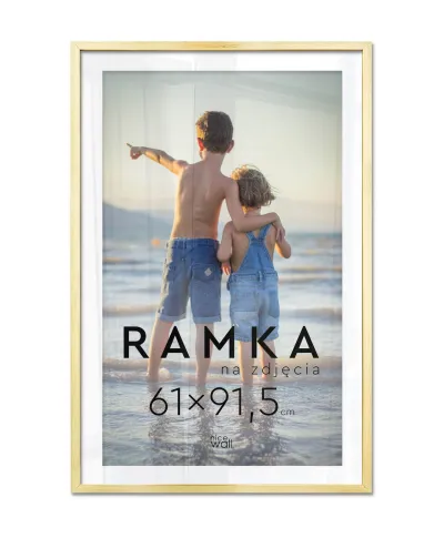 Ramka na zdjęcia 61x91,5 cm Złota