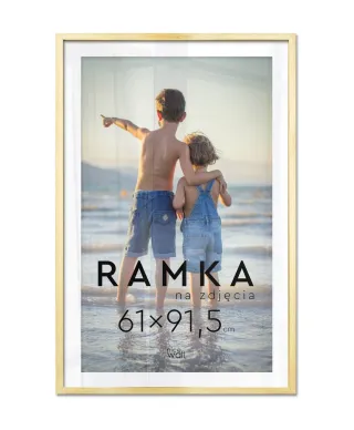 Ramka na zdjęcia 61x91,5 cm Złota