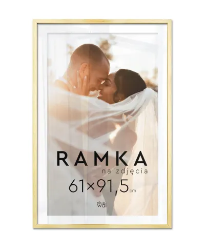 Ramka na zdjęcia 61x91,5 cm Złota