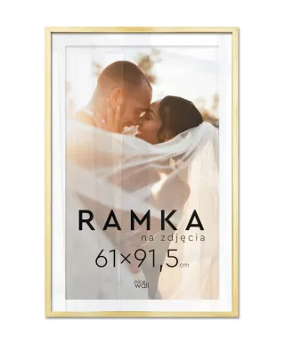 Ramka na zdjęcia 61x91,5 cm Złota