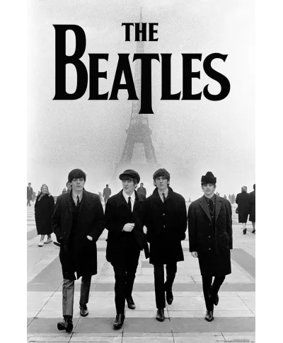 The Beatles Eiffel Tower - plakat