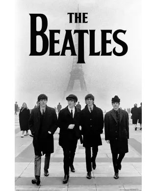 The Beatles Eiffel Tower - plakat