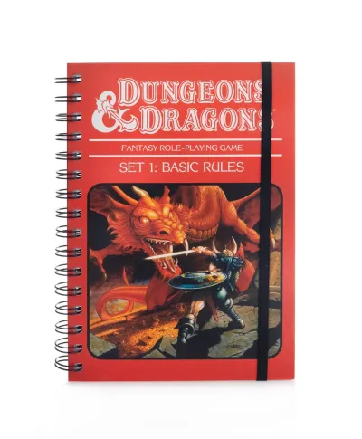 Dungeons and Dragons Basic Rules - notes A5 zeszyt