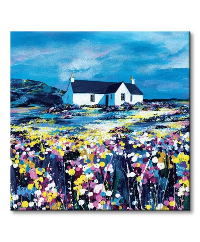 Blue Rig - obraz na płótnie