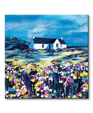 Blue Rig - obraz na płótnie