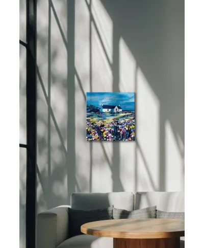 Blue Rig - obraz na płótnie