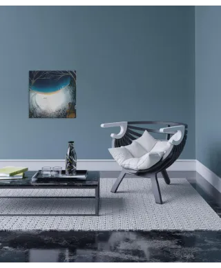 Winter Hares - obraz na płótnie