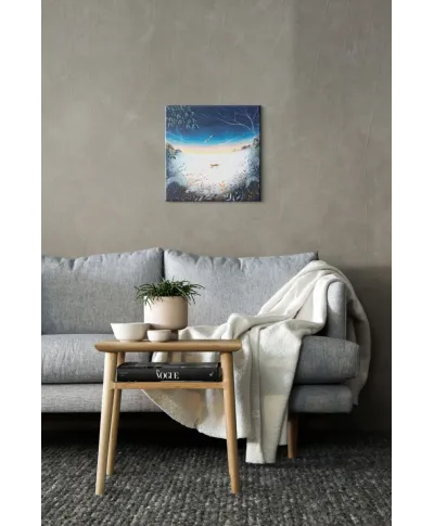 A Winter Dawn - obraz na płótnie