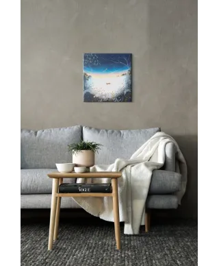 A Winter Dawn - obraz na płótnie