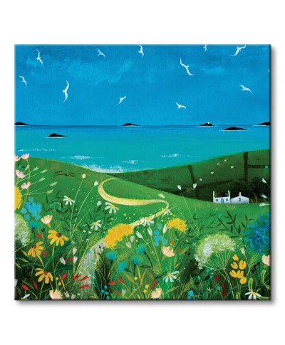 Summer Cottage - obraz na płótnie