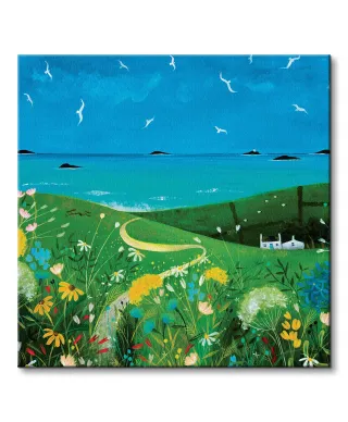 Summer Cottage - obraz na płótnie