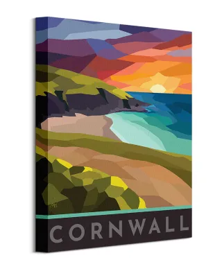 Cornwall Stained Glass - obraz na płótnie