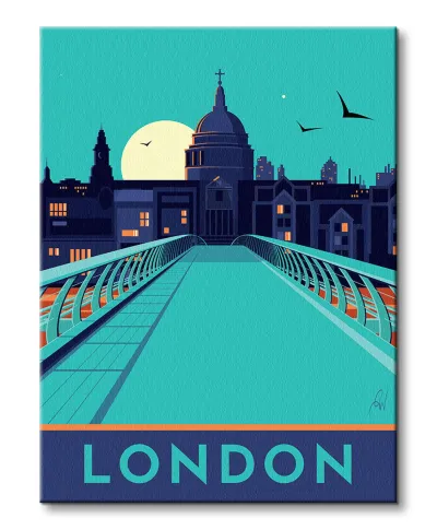 London St Paul's - obraz na płótnie