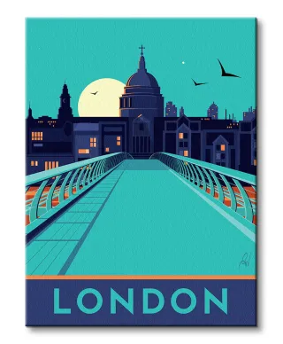 London St Paul's - obraz na płótnie