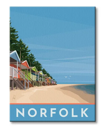 Norfolk - obraz na płótnie