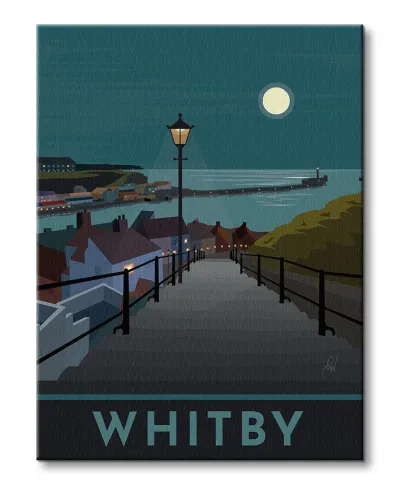 Whitby - obraz na płótnie