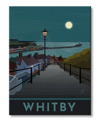 Whitby - obraz na płótnie
