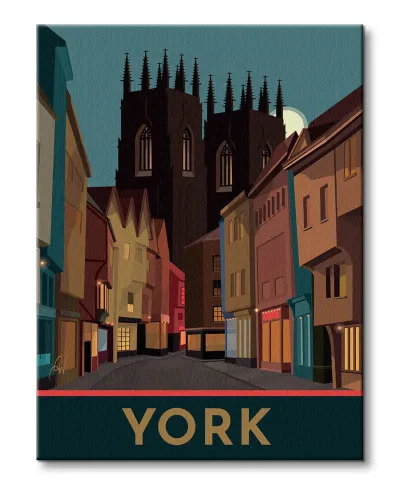 York - obraz na płótnie