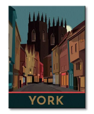 York - obraz na płótnie
