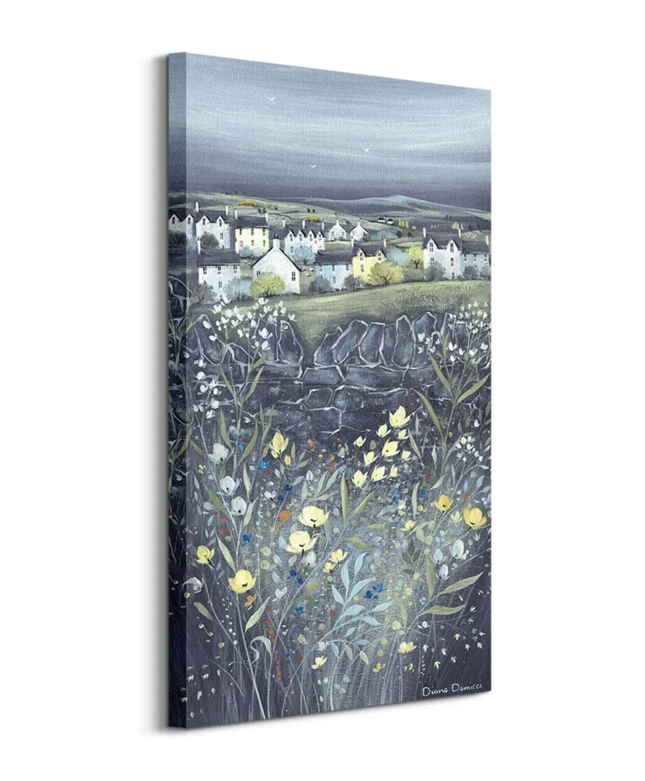 Chalkboard Hills I - obraz na płótnie