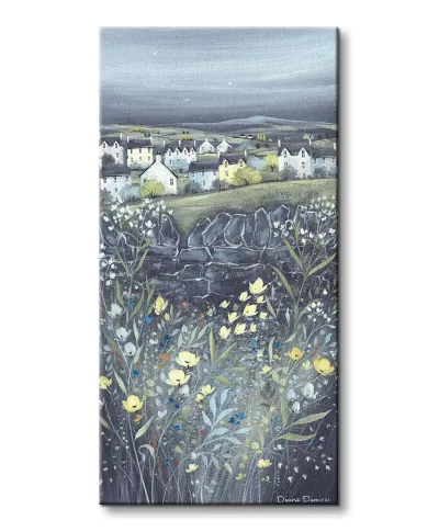 Chalkboard Hills I - obraz na płótnie