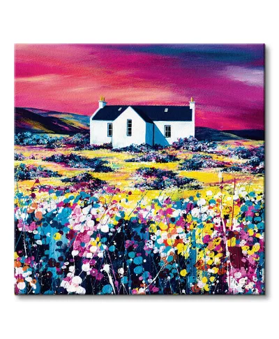 A Sky Of Pink - obraz na płótnie