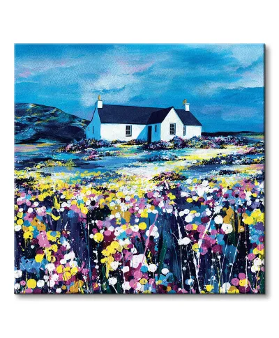 Blue Rig - obraz na płótnie