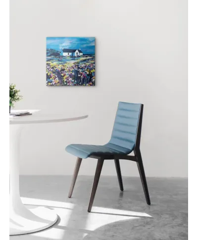 Blue Rig - obraz na płótnie