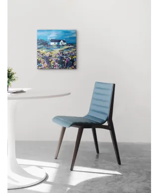 Blue Rig - obraz na płótnie