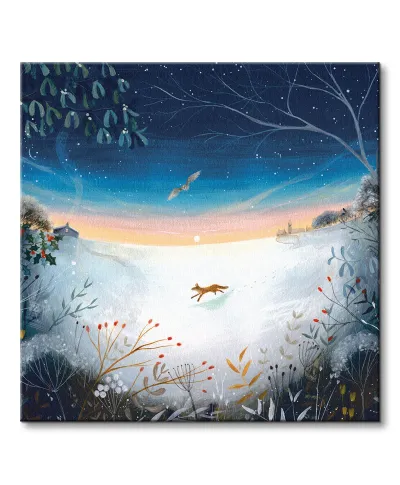 A Winter Dawn - obraz na płótnie