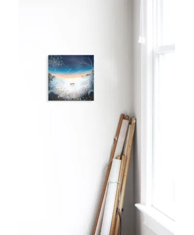 A Winter Dawn - obraz na płótnie