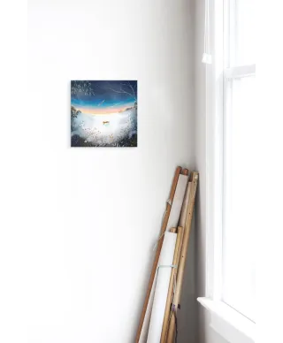 A Winter Dawn - obraz na płótnie